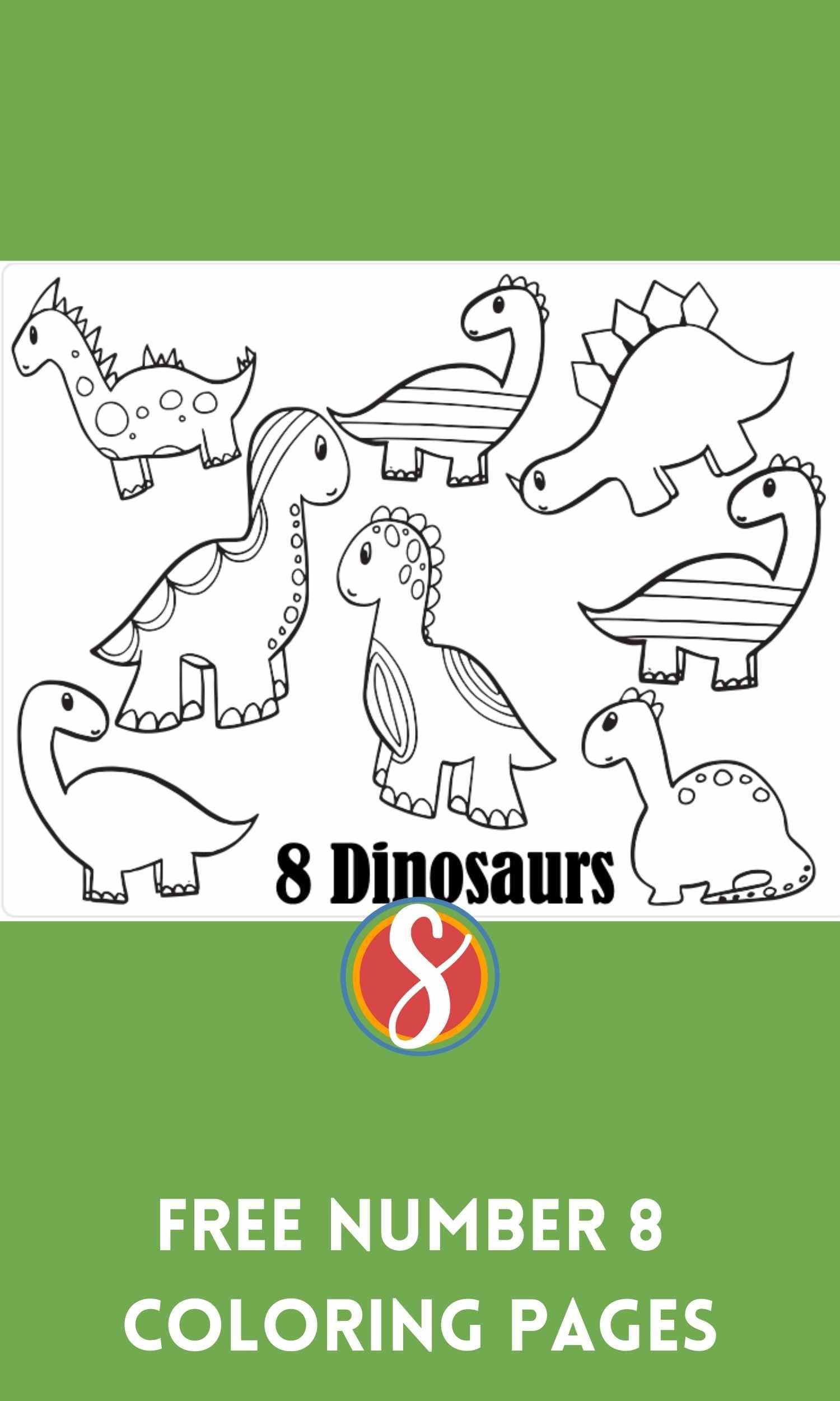 10 Free Number 8 Coloring Pages Stevie Doodles 10 Free Number 8 Coloring Pages Stevie Doodles