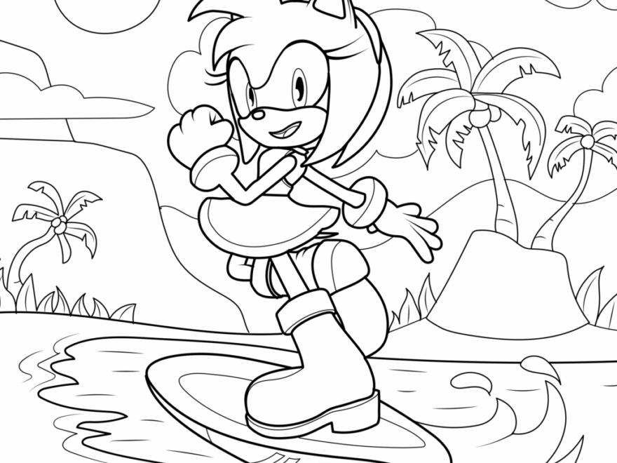 10 Sonic The Hedgehog Free Coloring Pages TheToyZone