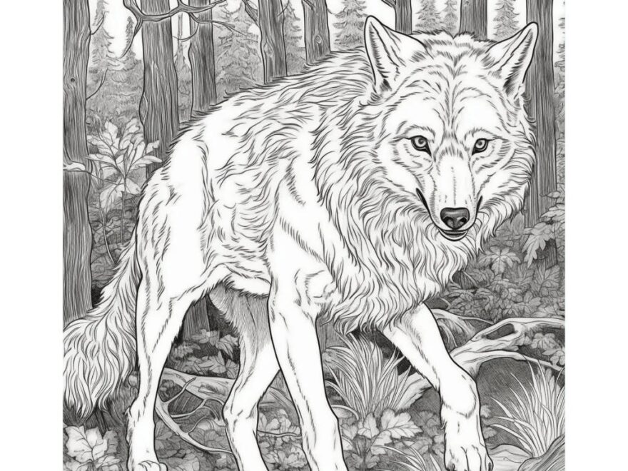 10 Wolves Coloring Pages Digital Download Adult Coloring Pages Kids Coloring Pages Coloring Digital Download Adult Coloring Page Etsy