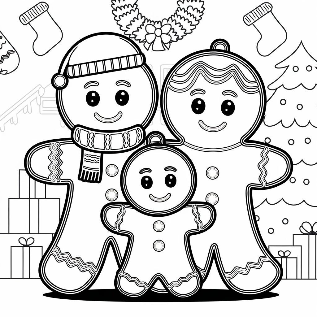 11 Creative Gingerbread Man Coloring Page Designs KidPrintables 11 Creative Gingerbread Man Coloring Page Designs KidPrintables