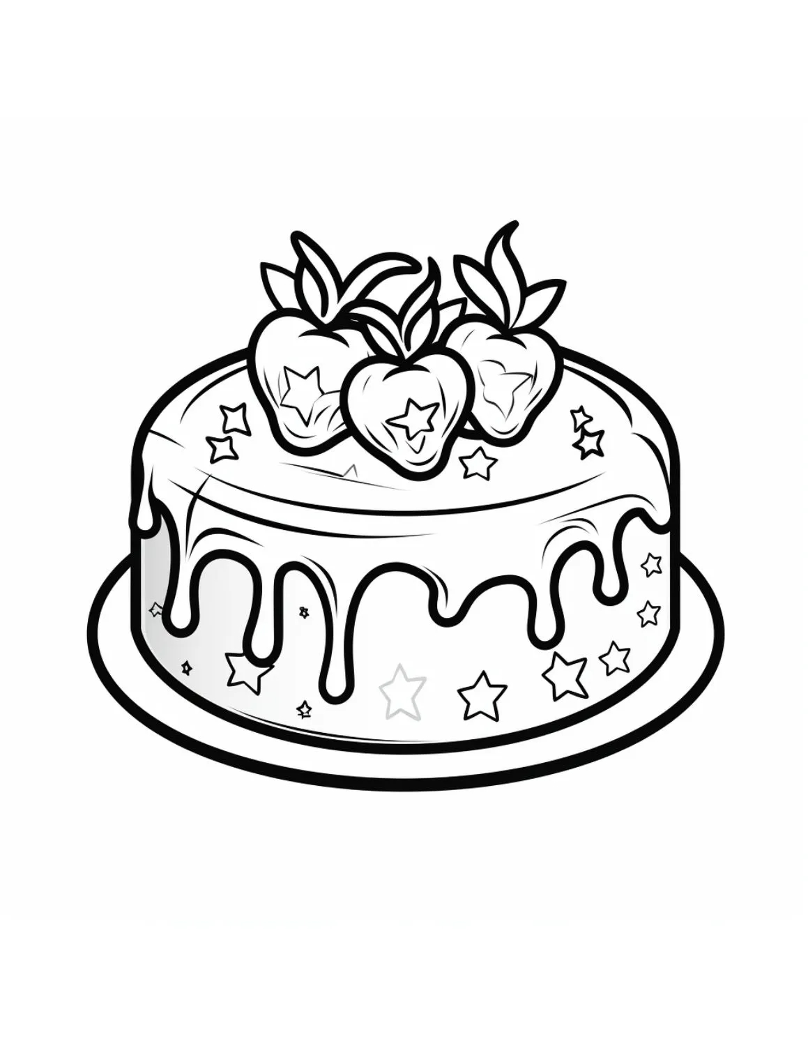 14 Free Printable Cake Coloring Pages For Kids And Adults Skip To My Lou 14 Free Printable Cake Coloring Pages For Kids And Adults Skip To My Lou