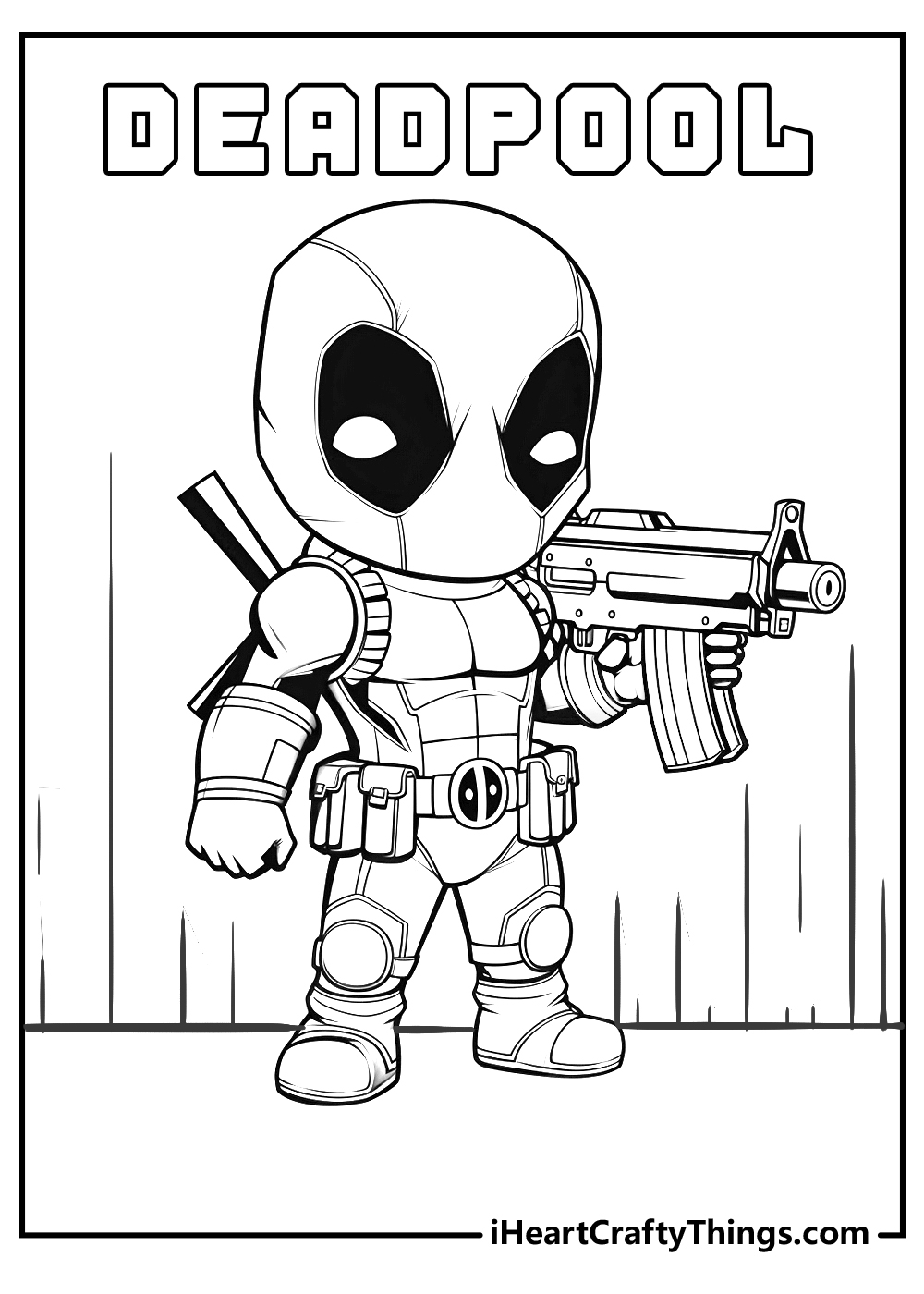 15 Deadpool Coloring Pages Free Printable PDF Sheets 15 Deadpool Coloring Pages Free Printable PDF Sheets