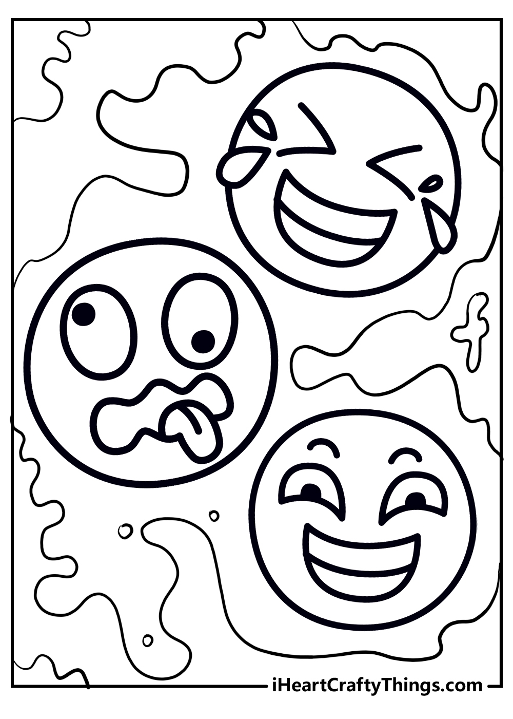 15 Emoji Coloring Pages Free Printable PDFs For Kids 15 Emoji Coloring Pages Free Printable PDFs For Kids