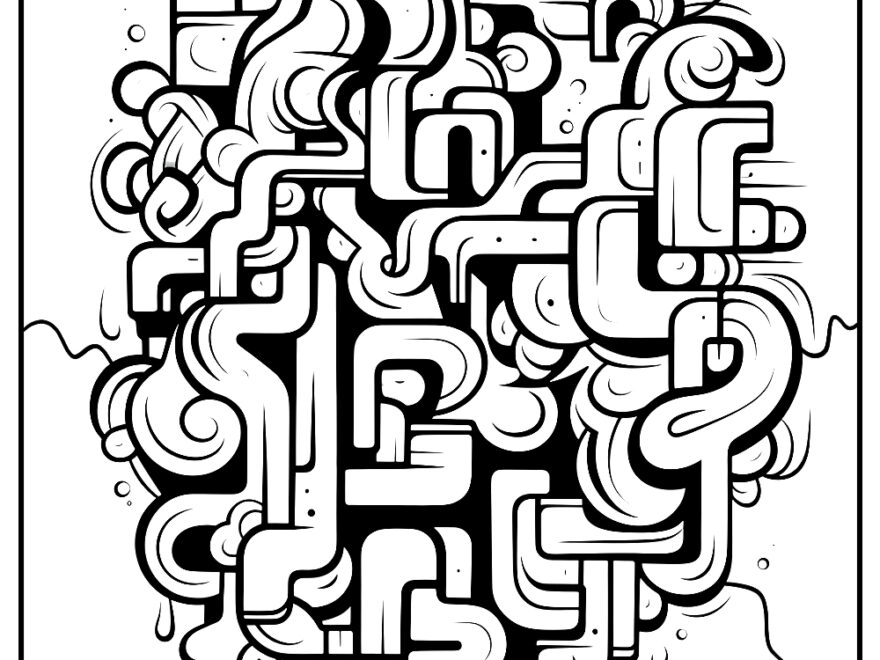 15 Graffiti Coloring Pages Free Printable PDFs For Kids