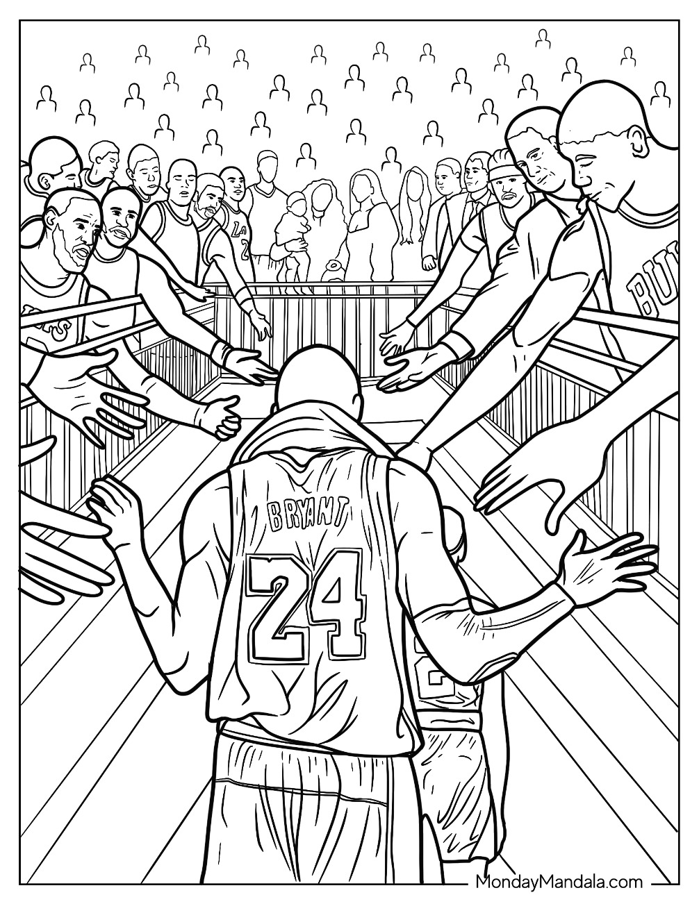 15 Kobe Bryant Coloring Pages Free PDF Printables 5640271