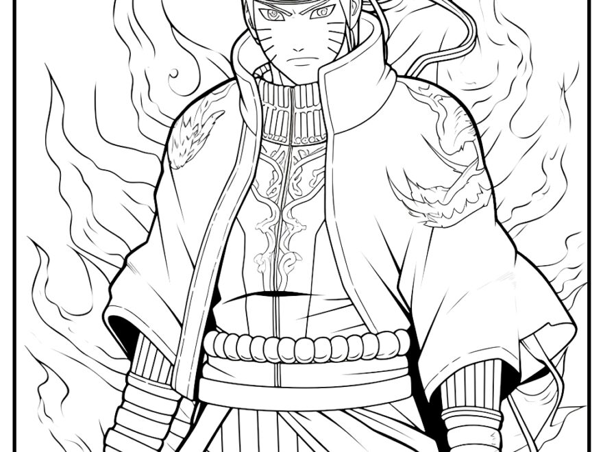 15 Naruto Coloring Pages To Print For Free
