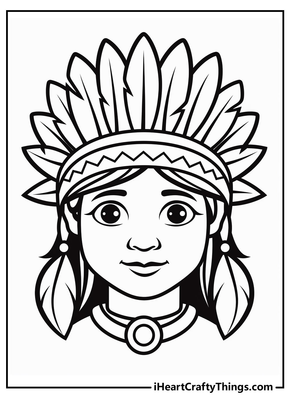 15 Native American Coloring Pages 100 Free Printables 15 Native American Coloring Pages 100 Free Printables