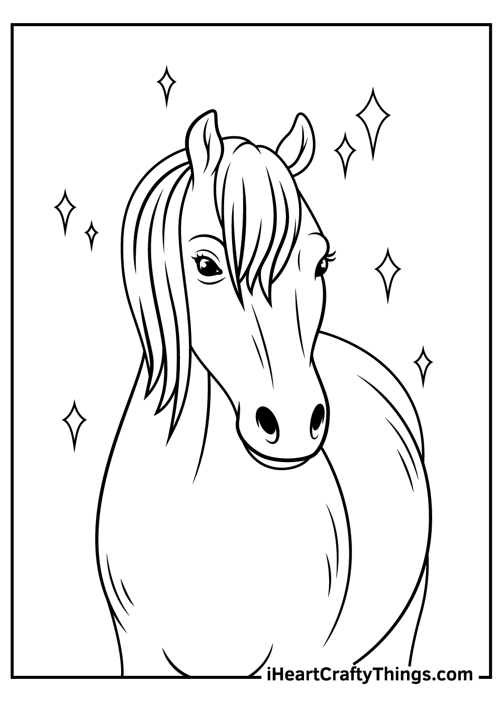 15 Realistic Horse Coloring Pages Updated 2025 15 Realistic Horse Coloring Pages Updated 2025