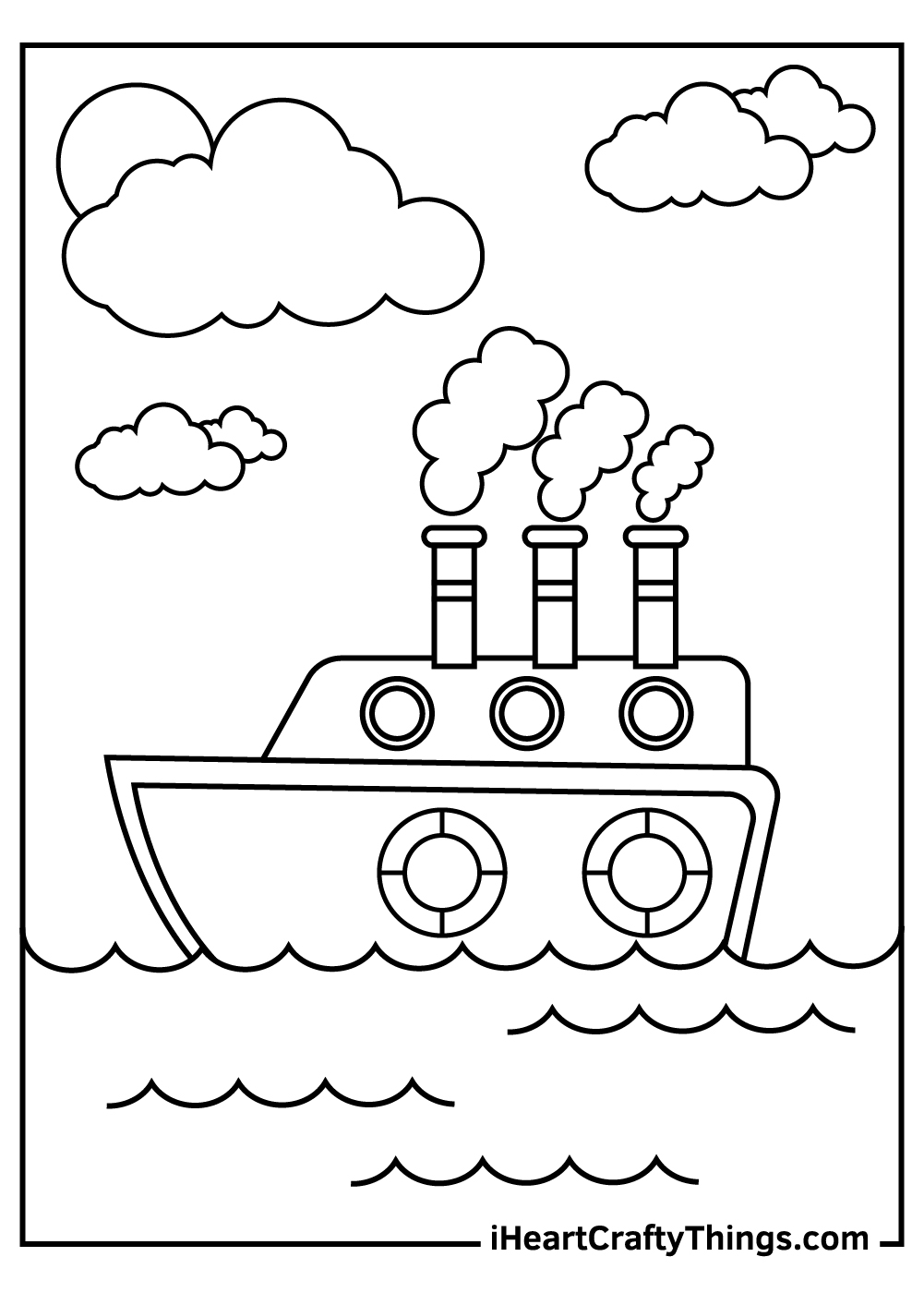 15 Ships And Boats Coloring Pages 100 Free Printables 15 Ships And Boats Coloring Pages 100 Free Printables
