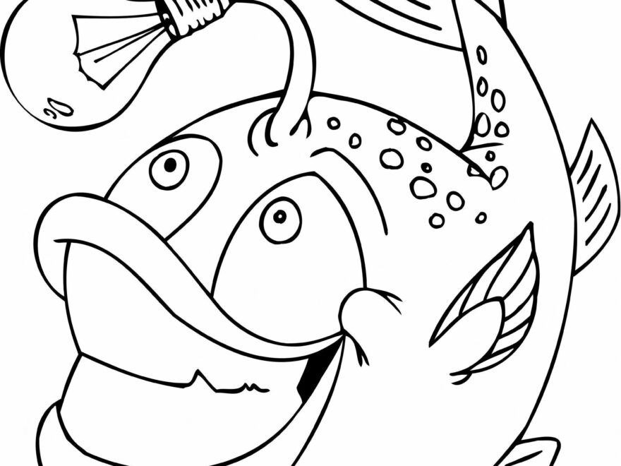 1545181971 Funny Fish Scaled Coloring Page
