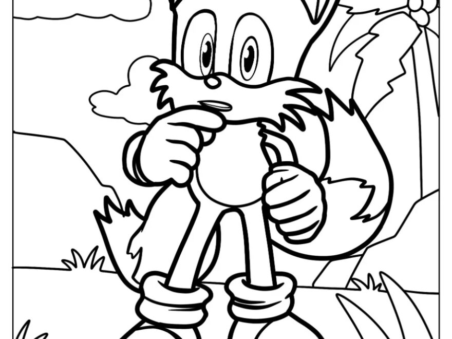 18 Tails Coloring Pages Free PDF Printables