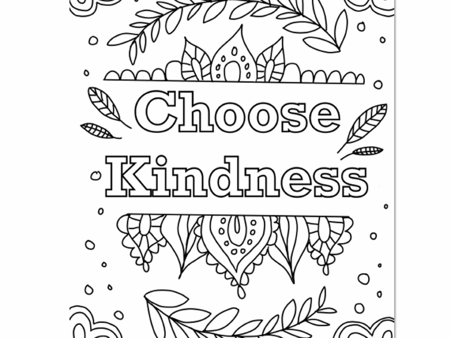 1st And 2nd Grade Social Emotional Learning Kindness Unit Coloring Pages Lucky Little Learners
