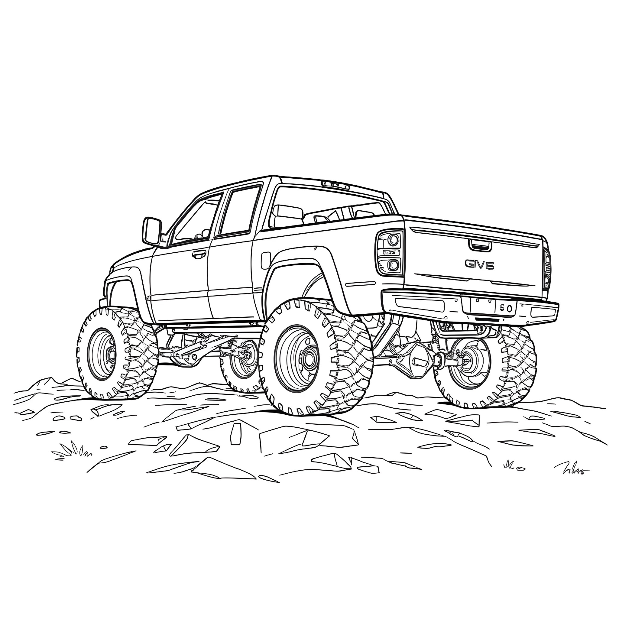 2 Best Dually Pickup Coloring Pages Free Printable PDFs 2 Best Dually Pickup Coloring Pages Free Printable PDFs