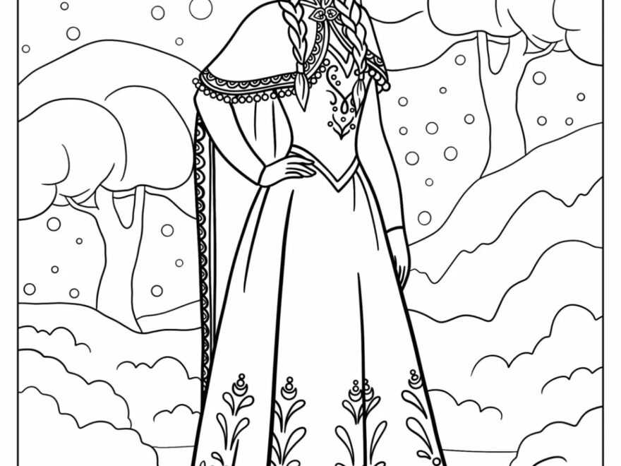 20 Anna Coloring Pages Free PDF Printables
