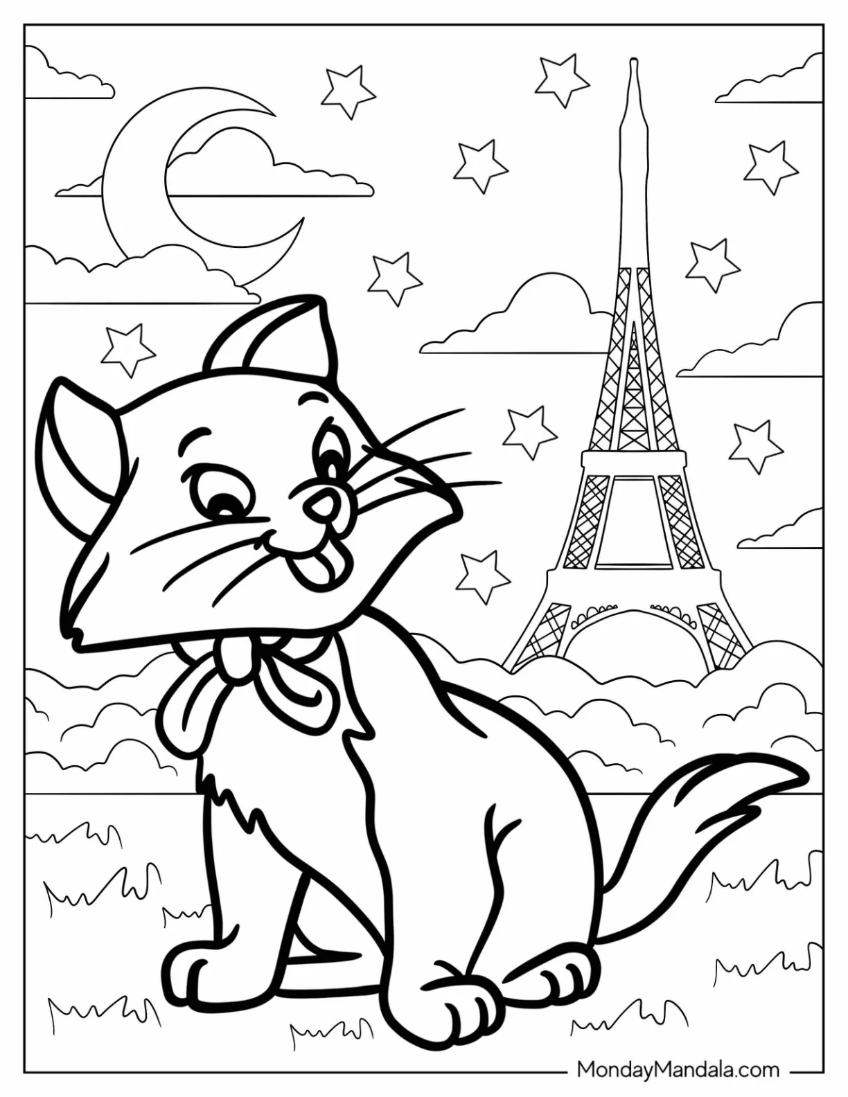 20 Aristocats Coloring Pages Free PDF Printables 20 Aristocats Coloring Pages Free PDF Printables