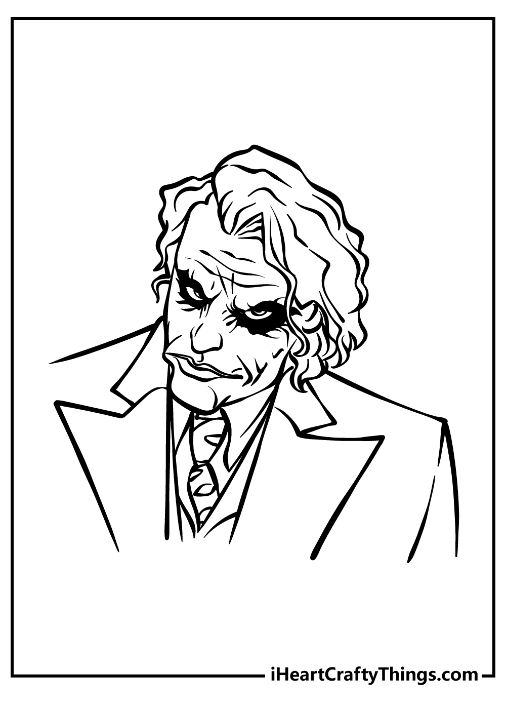 20 Joker Coloring Pages 100 Free Printables 