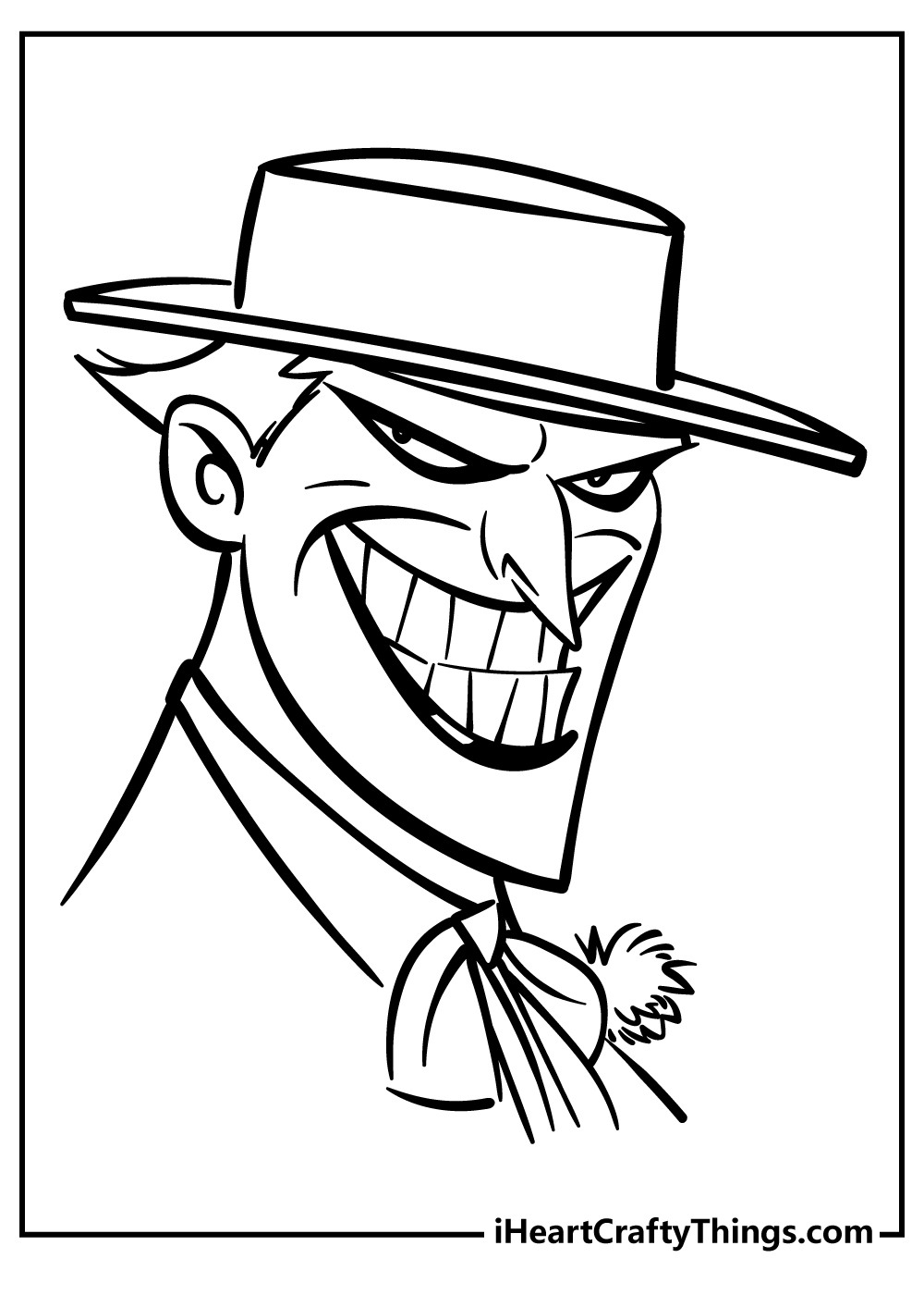 20 Joker Coloring Pages 100 Free Printables 20 Joker Coloring Pages 100 Free Printables