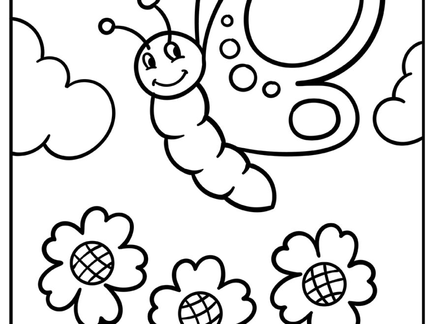 20 Kindergarten Coloring Pages 100 Free Printables