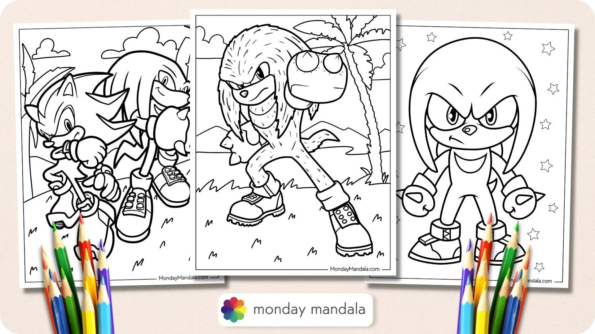 20 Knuckles Coloring Pages Free PDF Printables 20 Knuckles Coloring Pages Free PDF Printables