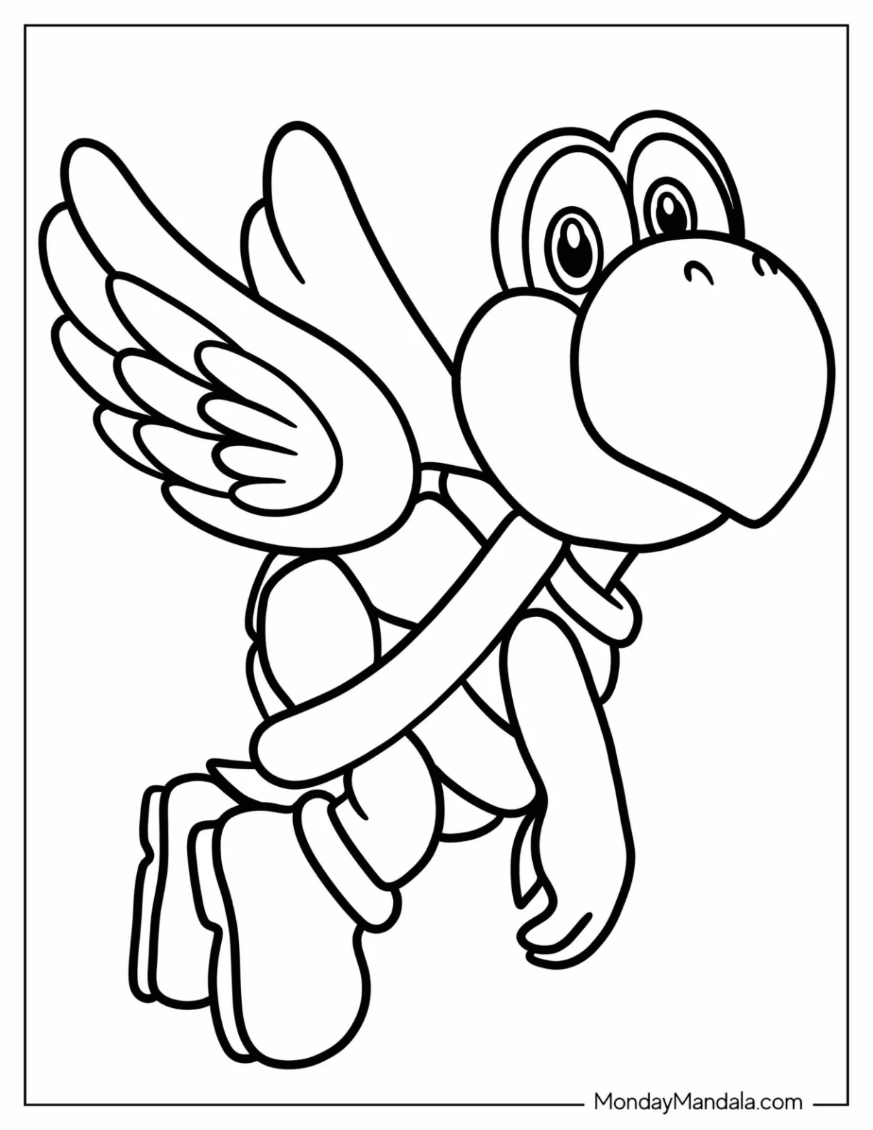 20 Koopa Troopa Coloring Pages Free PDF Printables 