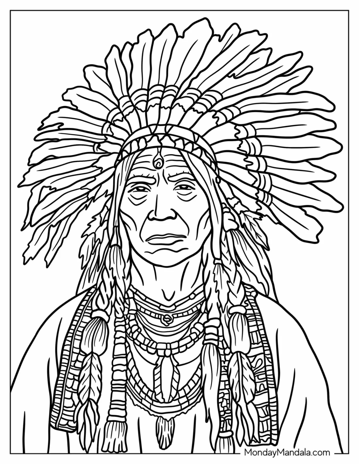20 Native American Coloring Pages Free PDF Printables 20 Native American Coloring Pages Free PDF Printables