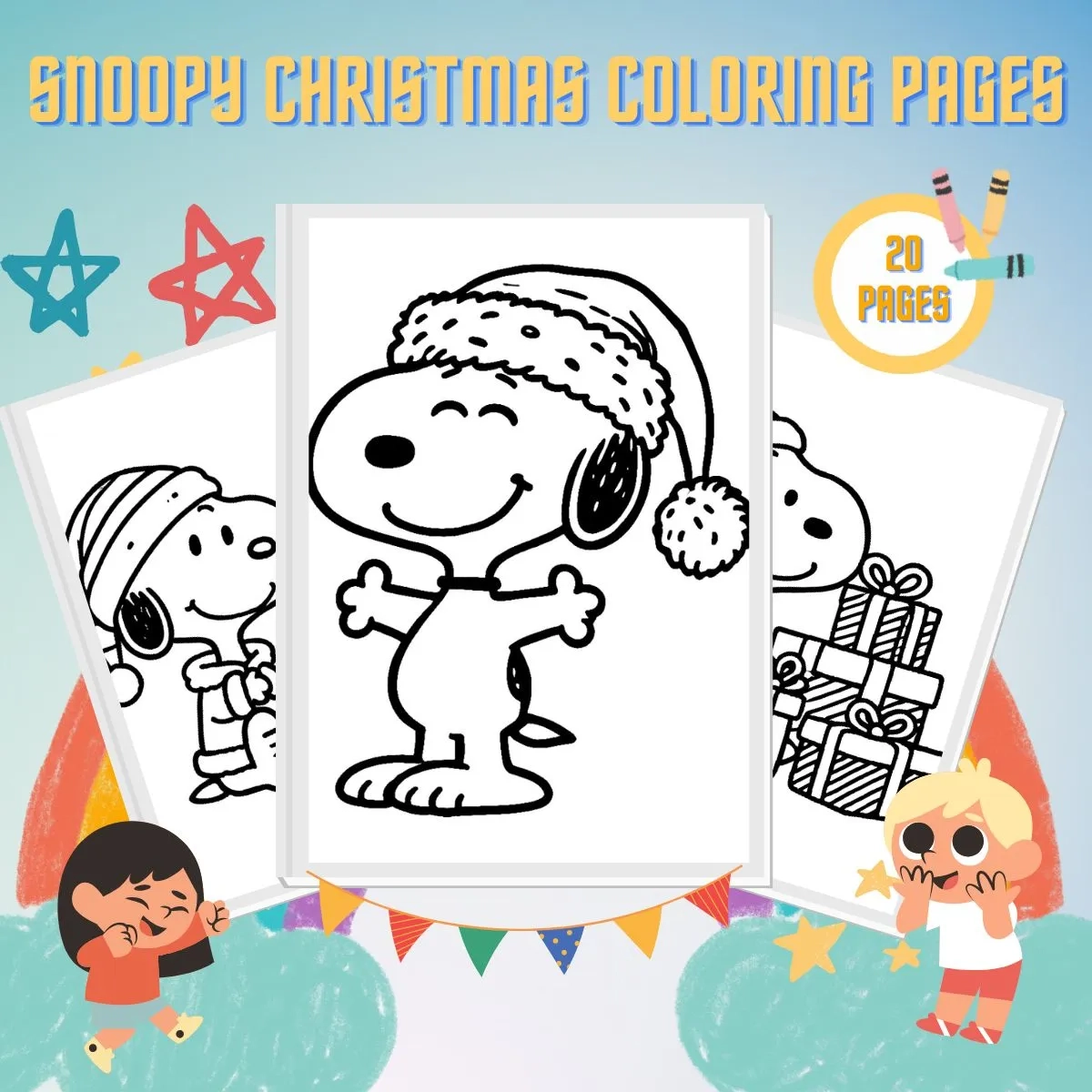 20 Snoopy Christmas Coloring Pages Download PDF For Free 20 Snoopy Christmas Coloring Pages Download PDF For Free