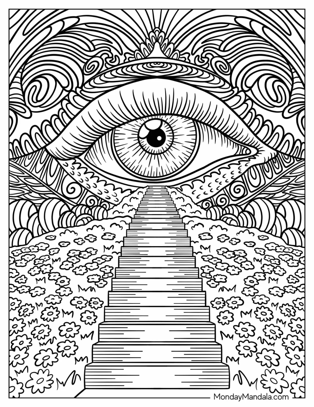 20 Trippy Coloring Pages Free PDF Printables 20 Trippy Coloring Pages Free PDF Printables