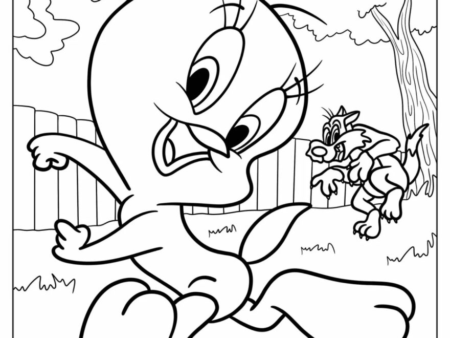 20 Tweety Bird Coloring Pages Free PDF Printables