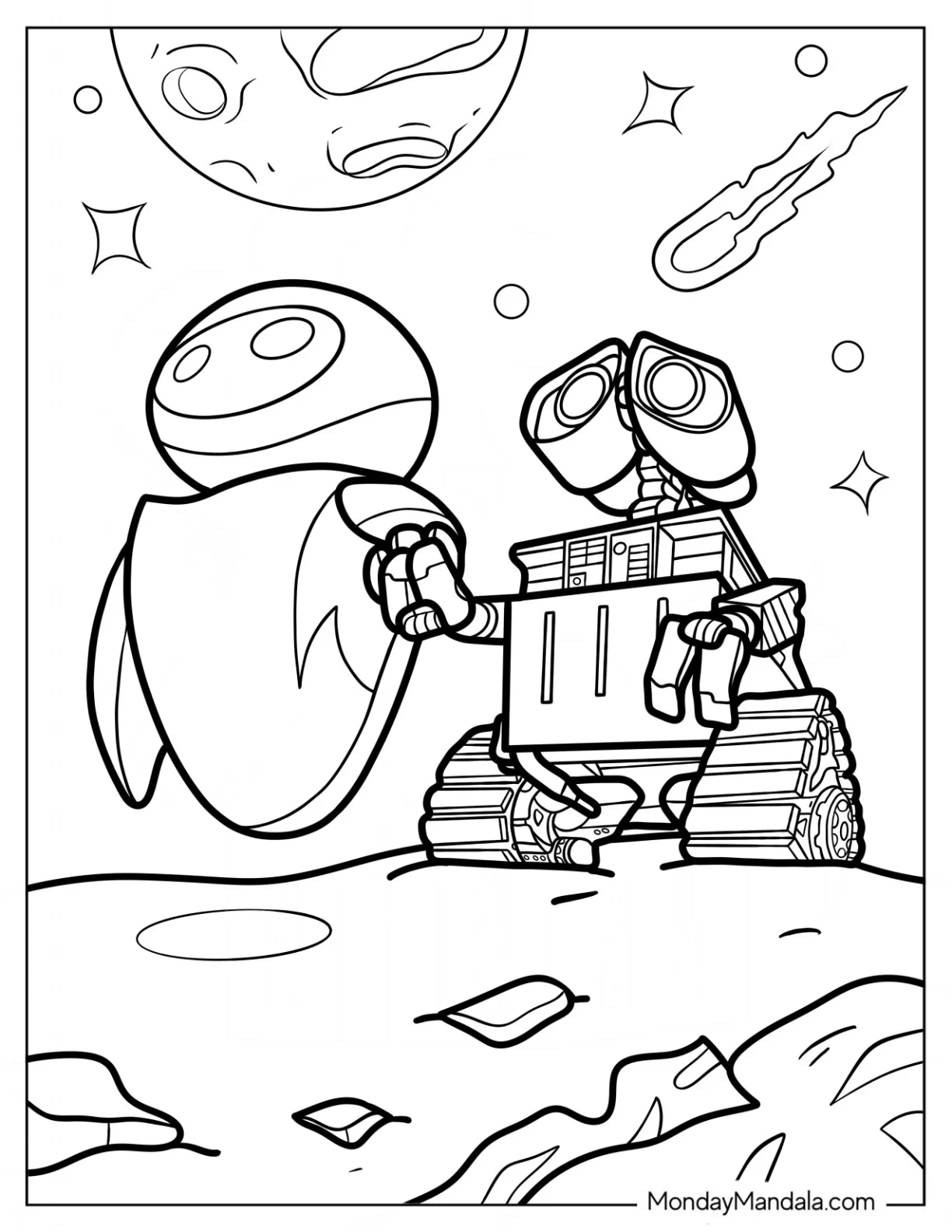 20 Wall E Coloring Pages Free PDF Printables 20 Wall E Coloring Pages Free PDF Printables