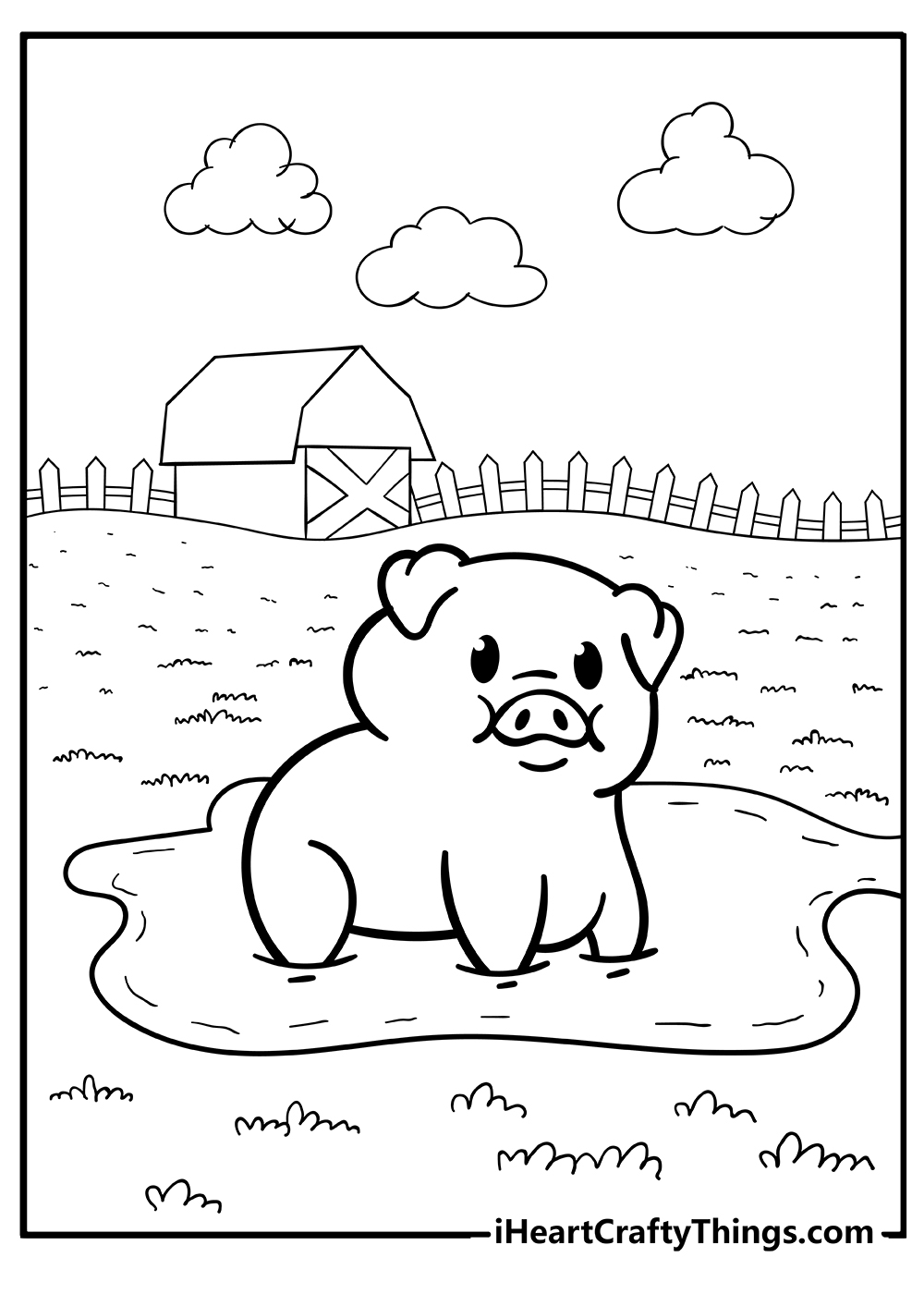 200 Farm Animal Coloring Pages 100 Free Printables 200 Farm Animal Coloring Pages 100 Free Printables