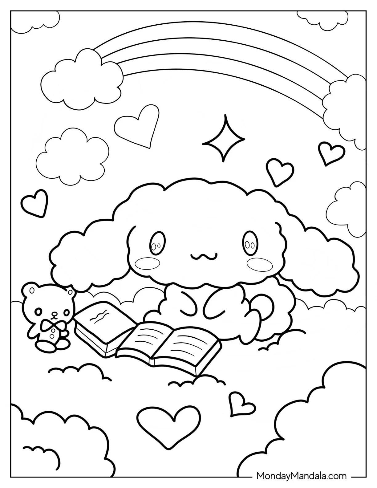 22 Cinnamoroll Coloring Pages Free PDF Printables 22 Cinnamoroll Coloring Pages Free PDF Printables