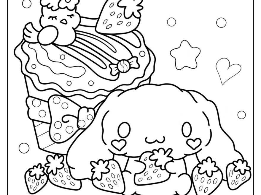 22 Cinnamoroll Coloring Pages Free PDF Printables