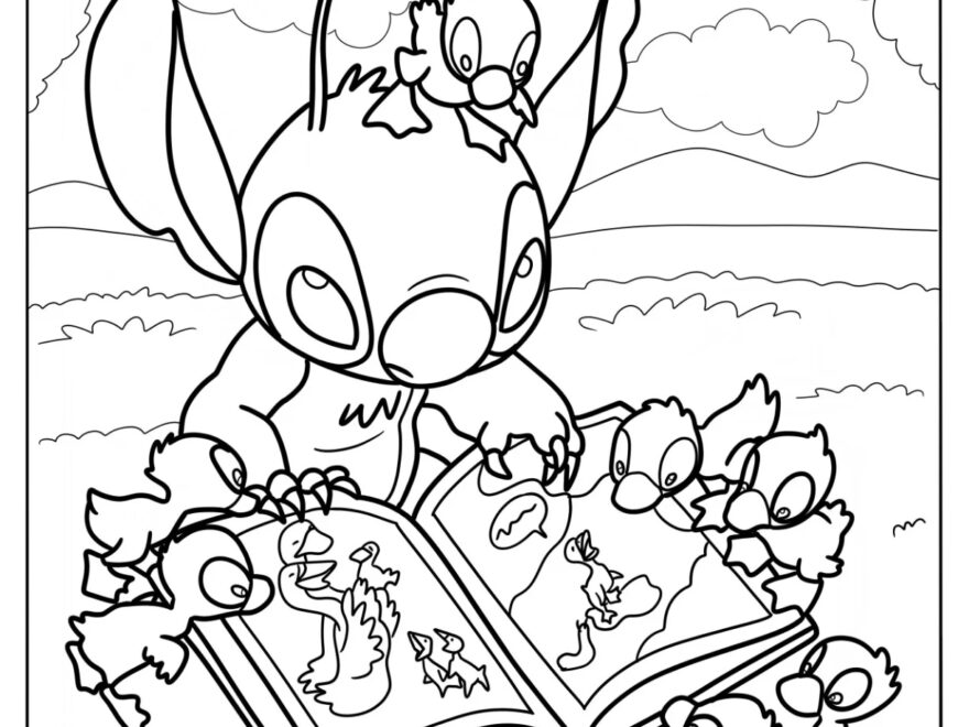 22 Cute Disney Coloring Pages Free PDF Printables