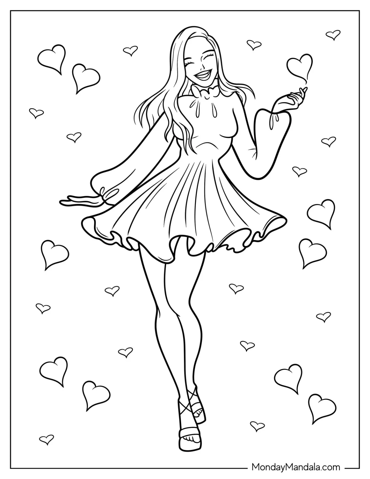 22 Fashion Coloring Pages Free PDF Printables 22 Fashion Coloring Pages Free PDF Printables