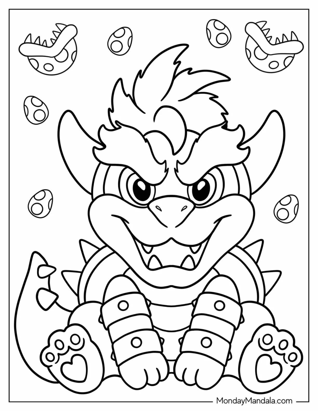 22 Nintendo Coloring Pages Free PDF Printables 