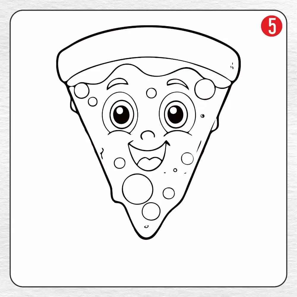 22 Pizza Coloring Pages Free PDF To Print Woo Coloring