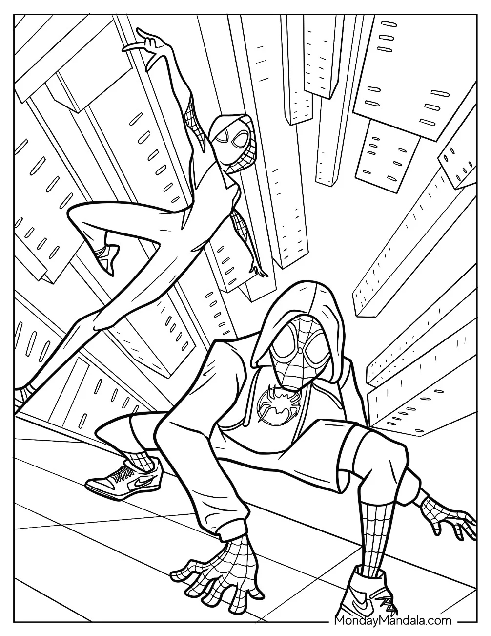 22 Spider Gwen Coloring Pages Free PDF Printables 