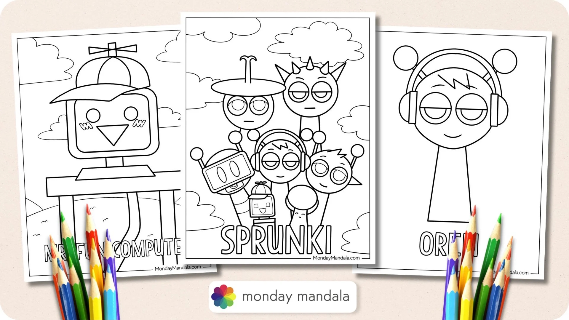 22 Sprunki Coloring Pages Free PDF Printables 22 Sprunki Coloring Pages Free PDF Printables