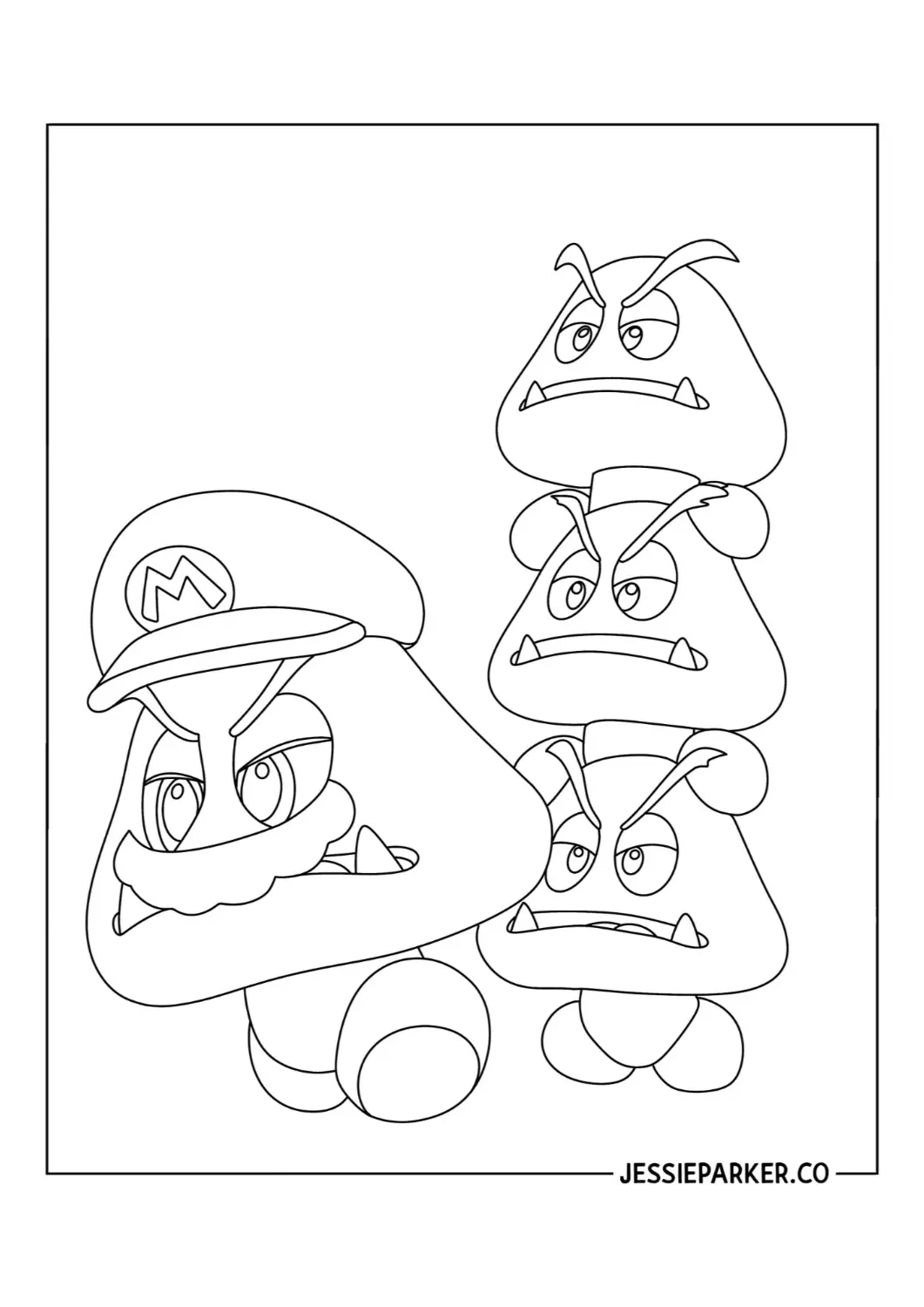 22 Super Mario Odyssey Colouring Pages Free Printable Jessie Parker