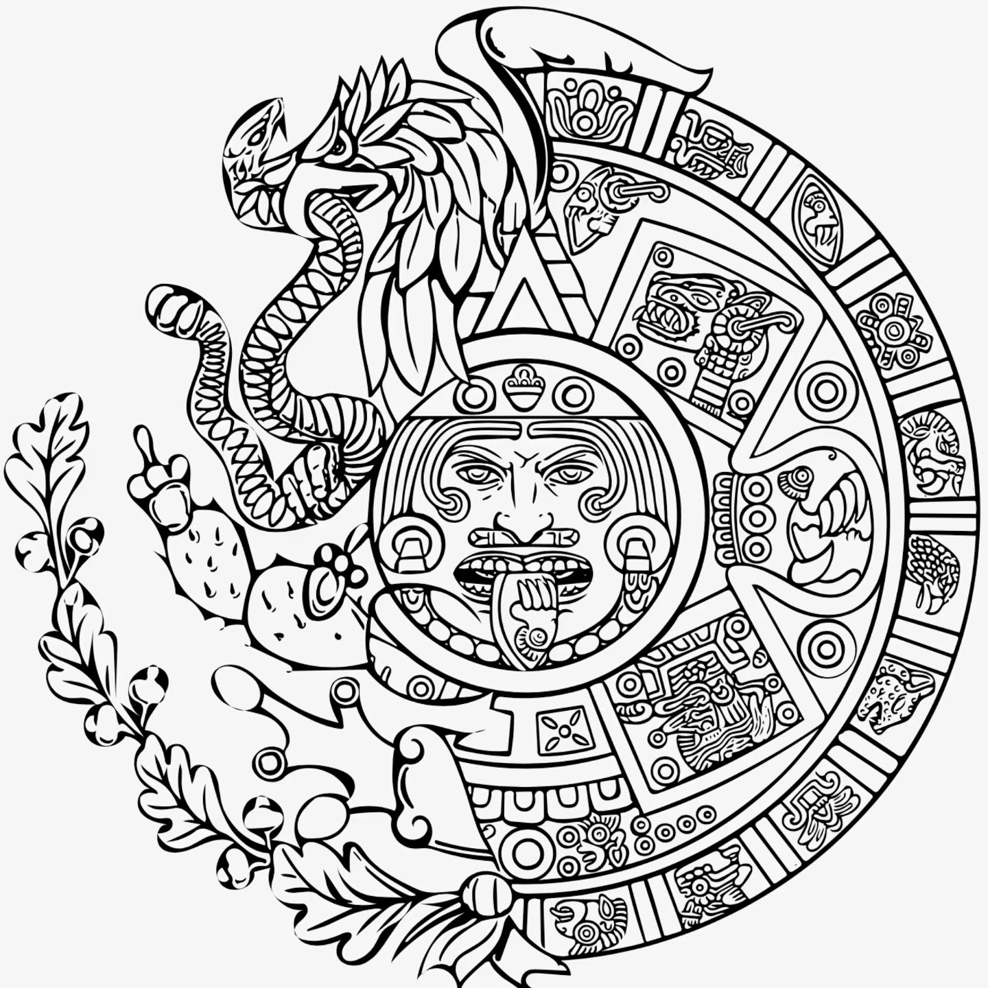 220 Calendario Azteca Ideas In 2025 Aztec Art Mayan Art Aztec Tattoo