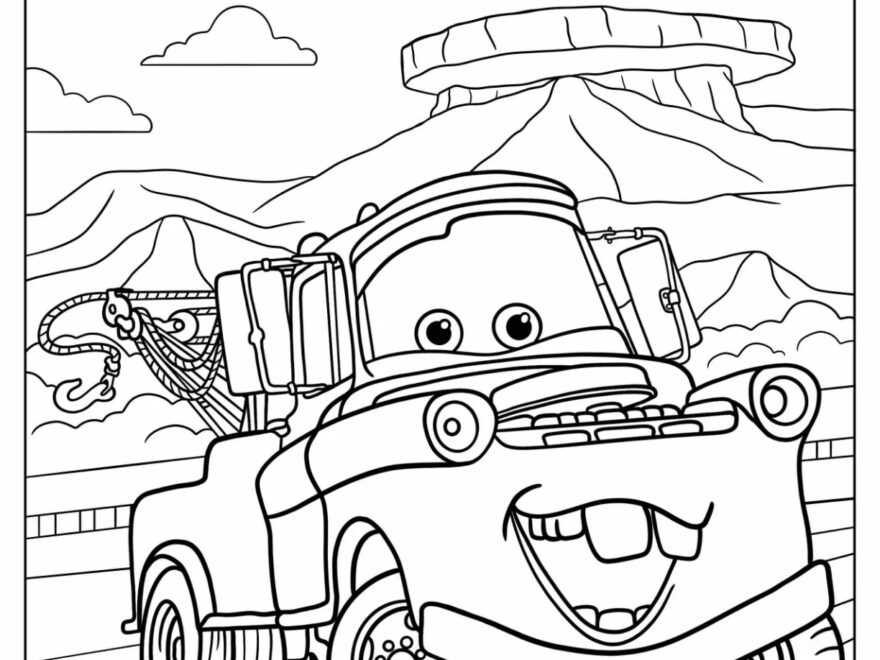 24 Disney Cars Coloring Pages Free PDF Printables