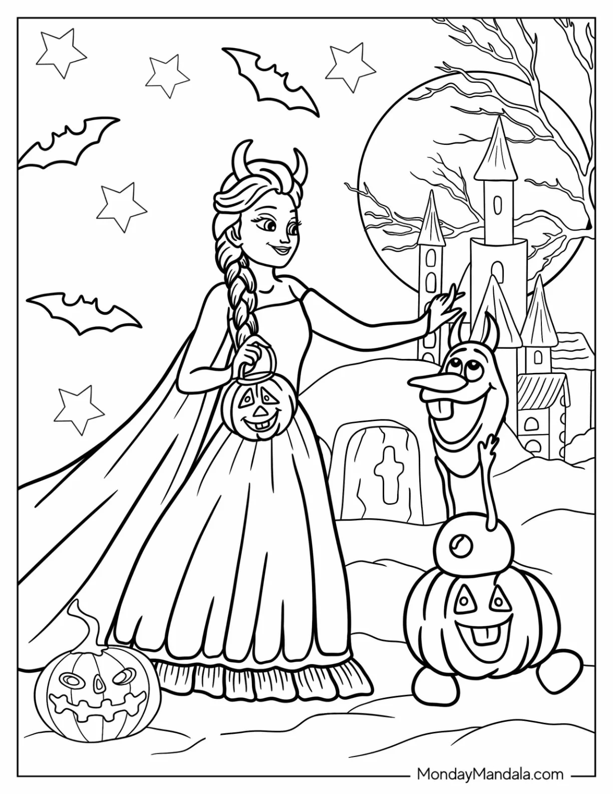 24 Disney Halloween Coloring Pages Free PDF Printables 24 Disney Halloween Coloring Pages Free PDF Printables