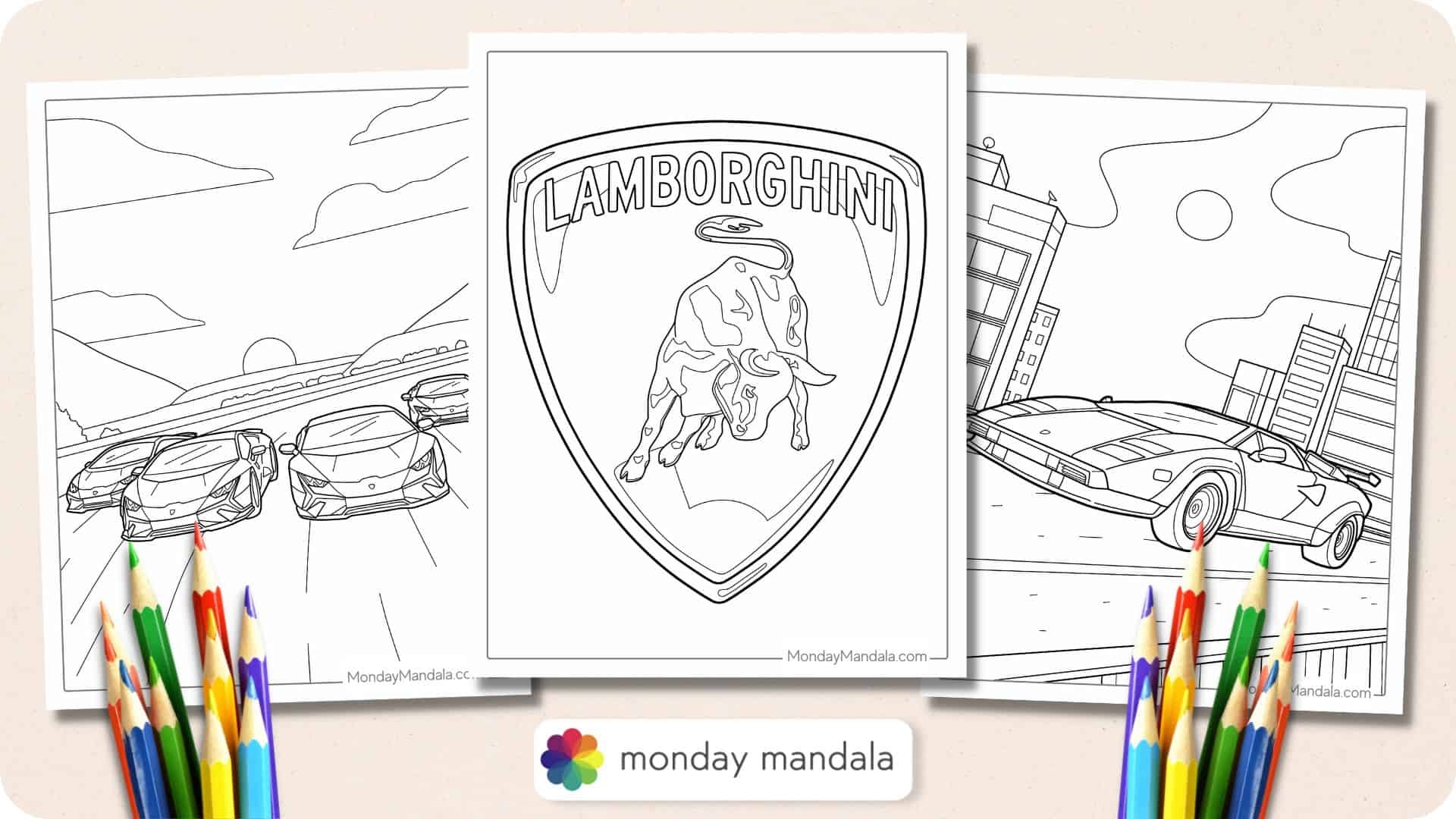 24 Lamborghini Coloring Pages Free PDF Printables 24 Lamborghini Coloring Pages Free PDF Printables