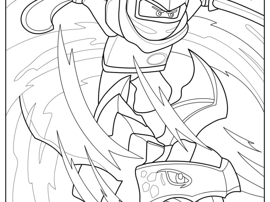 24 Ninjago Coloring Pages ColoringBookFun