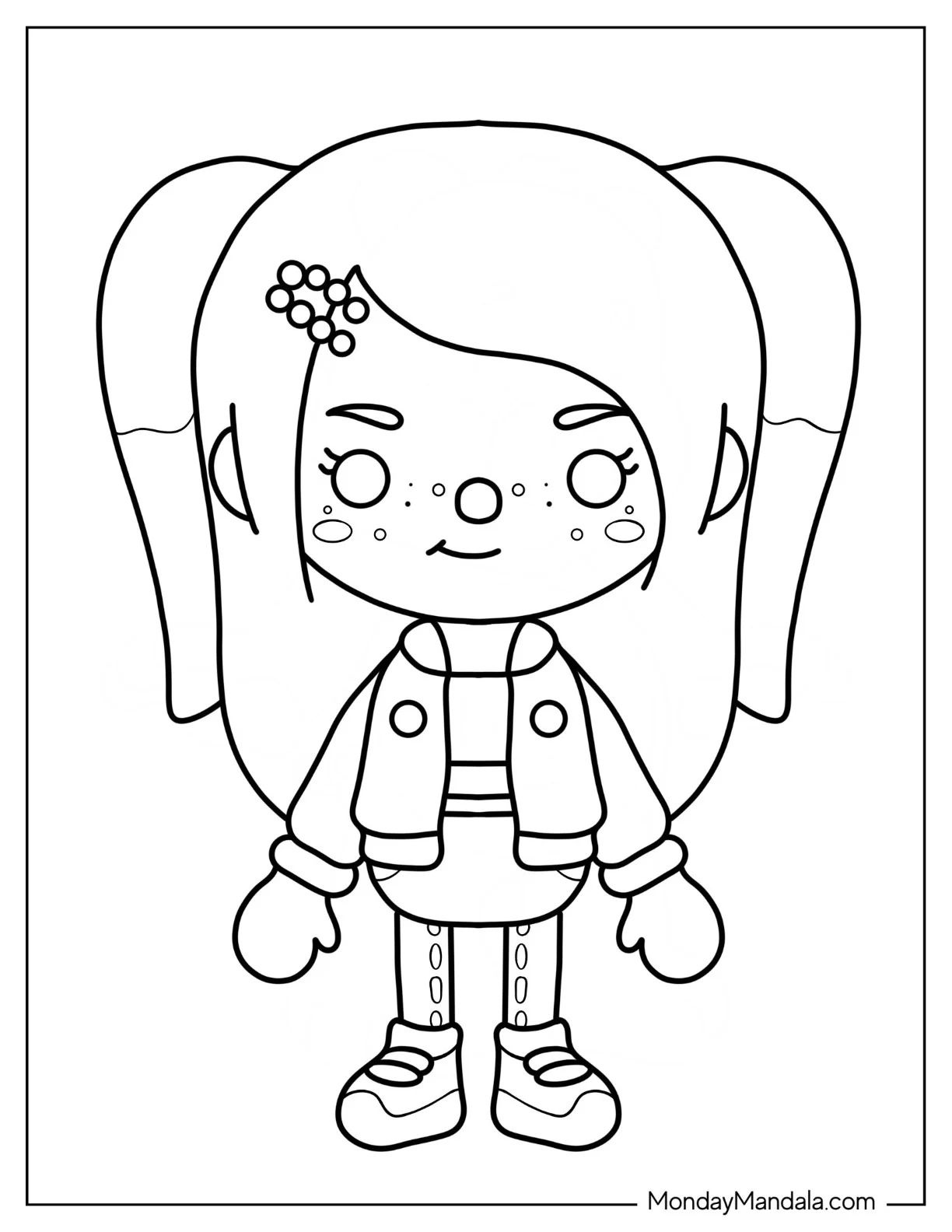 24 Toca Boca Coloring Pages Free PDF Printables 