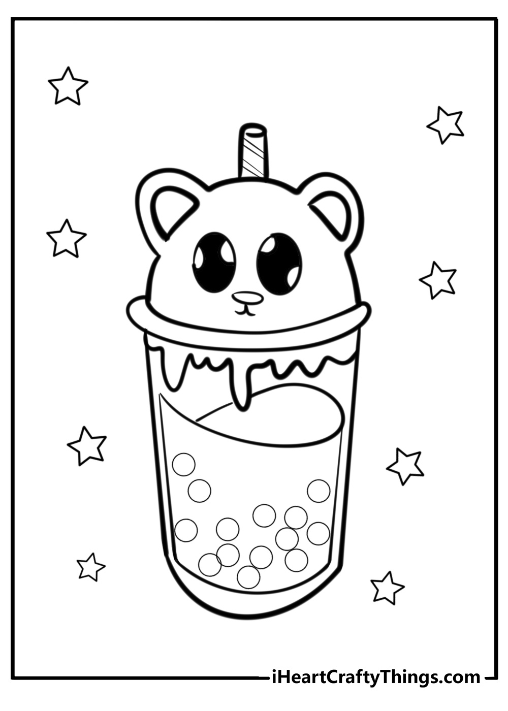 25 Boba Tea Coloring Pages 100 Free PDFs To Print 
