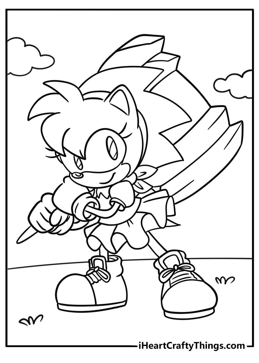 25 Free Amy Rose Coloring Pages For Kids 25 Free Amy Rose Coloring Pages For Kids