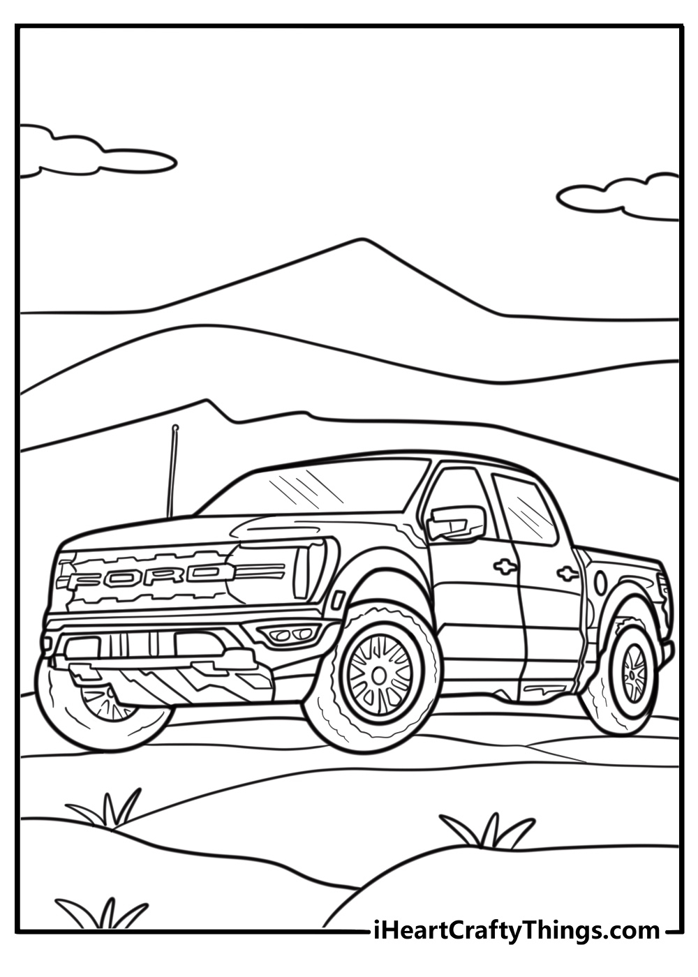 Ford Expedition Coloring Pages