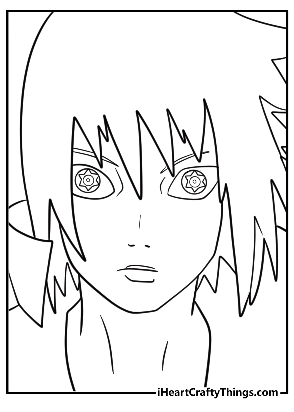 25 Free Sasuke Coloring Pages For Kids