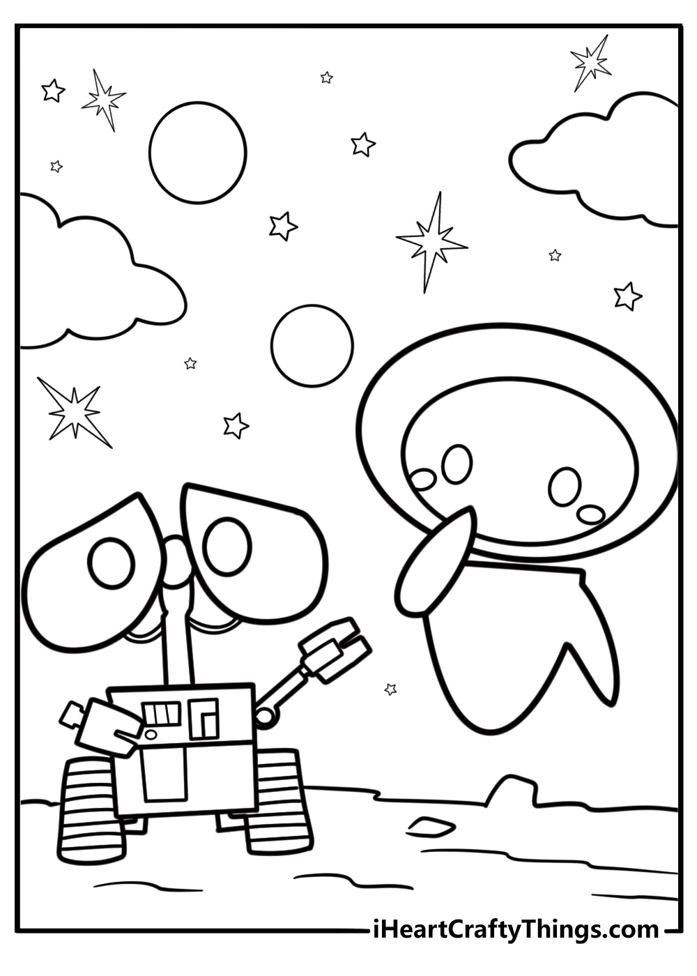 25 Free WALL E Coloring Pages For Kids 25 Free WALL E Coloring Pages For Kids